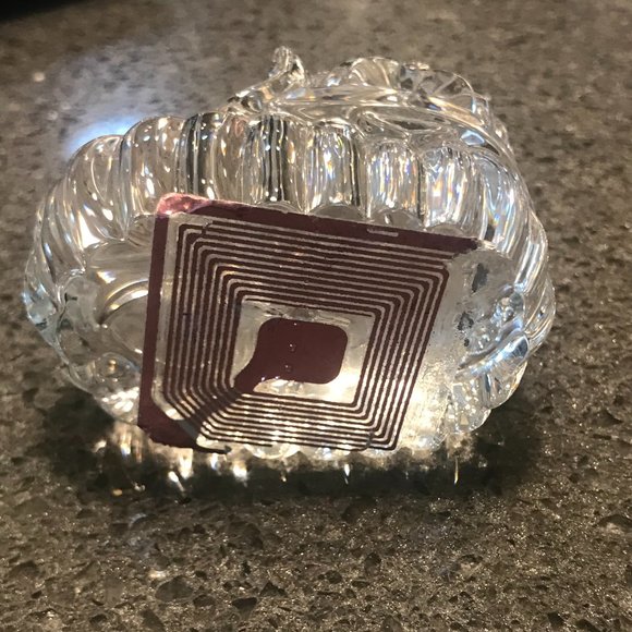 JONAL Lead Crystal Baby Bootie - Picture 2 of 6